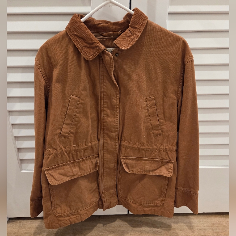 Universal Thread Tan Corduroy Collar Jacket